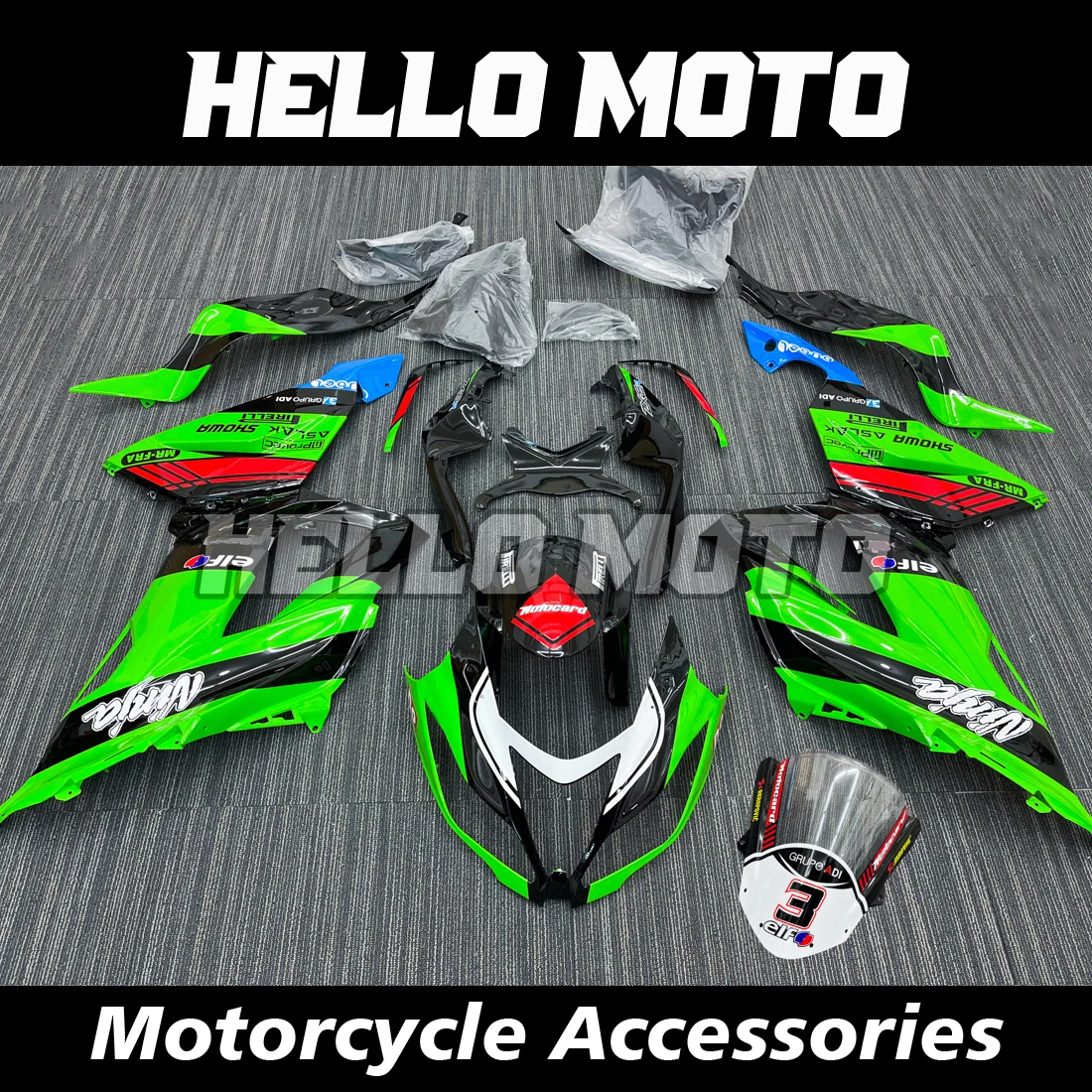 New ABS Injection Molding Fairings Kits Fit For 636 ZX-6R ZX6R 2013 2014 2015 2016 2017 2018 Bodywork Set
New ABS Injection Molding Fairings Kits Fit For 636 ZX-6R ZX6R 2013 2014 2015 2016 2017 2018 Bodywork Set