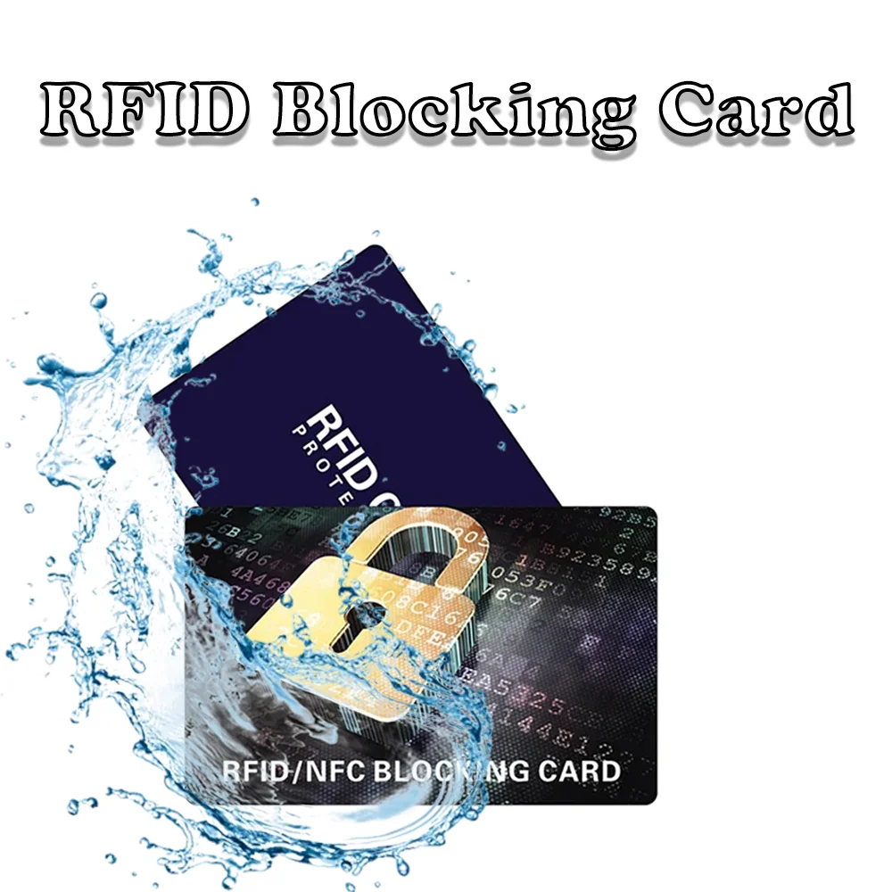 RFID блокирующая карта Blocking Card
RFID блокирующая карта Blocking Card