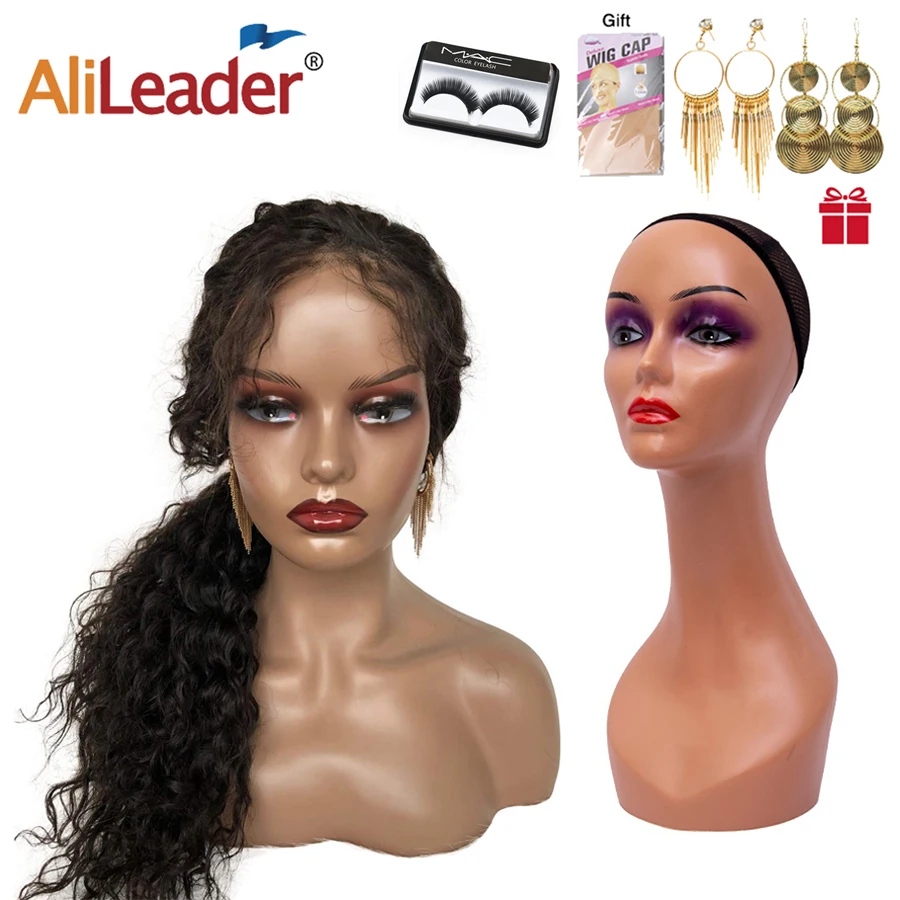 Female Realistic Mannequin Head With Shoulders For Display Manikin Head With Shoulder For Wig Jewelry Hat Sunglass Display Head
Female Realistic Mannequin Head With Shoulders For Display Manikin Head With Shoulder For Wig Jewelry Hat Sunglass Display Head