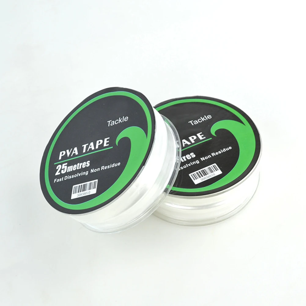 10mmX25m PVA Tape Fast Water Dissolving Fishing Hydrosol Belt Water-Soluble Film Water-soluble Film Bollie String Fishing Feeder
10mmX25m PVA Tape Fast Water Dissolving Fishing Hydrosol Belt Water-Soluble Film Water-soluble Film Bollie String Fishing Feeder