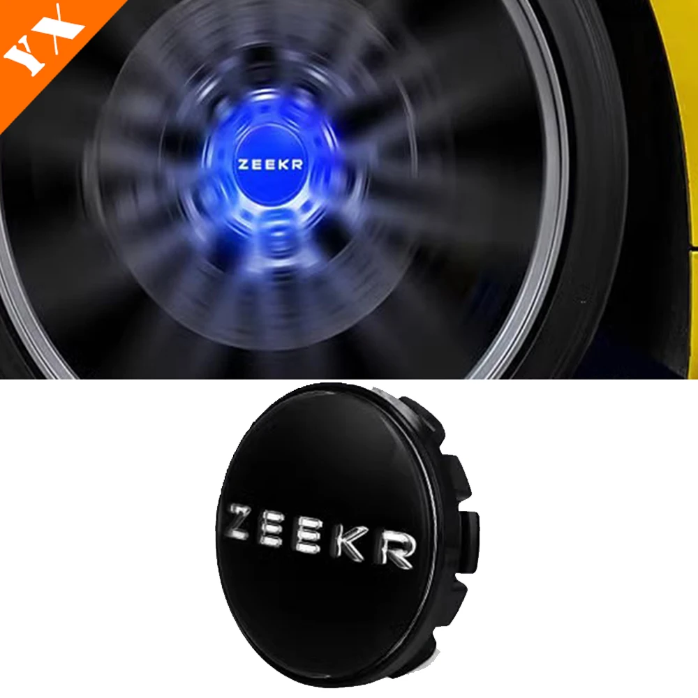 Для GEELY Zeekr 007 2024-2025 Maglev светодиодный логотип колеса автомобиля украшение сменные