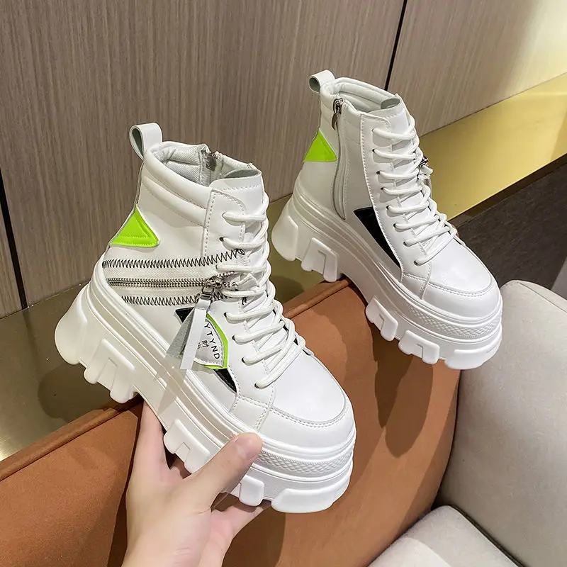New Women Boots Ladies Chunky Heel Ankle Riding Boots Fashion Platform Street Style Trend Sneakers for Women Boots Shoes
New Women Boots Ladies Chunky Heel Ankle Riding Boots Fashion Platform Street Style Trend Sneakers for Women Boots Shoes