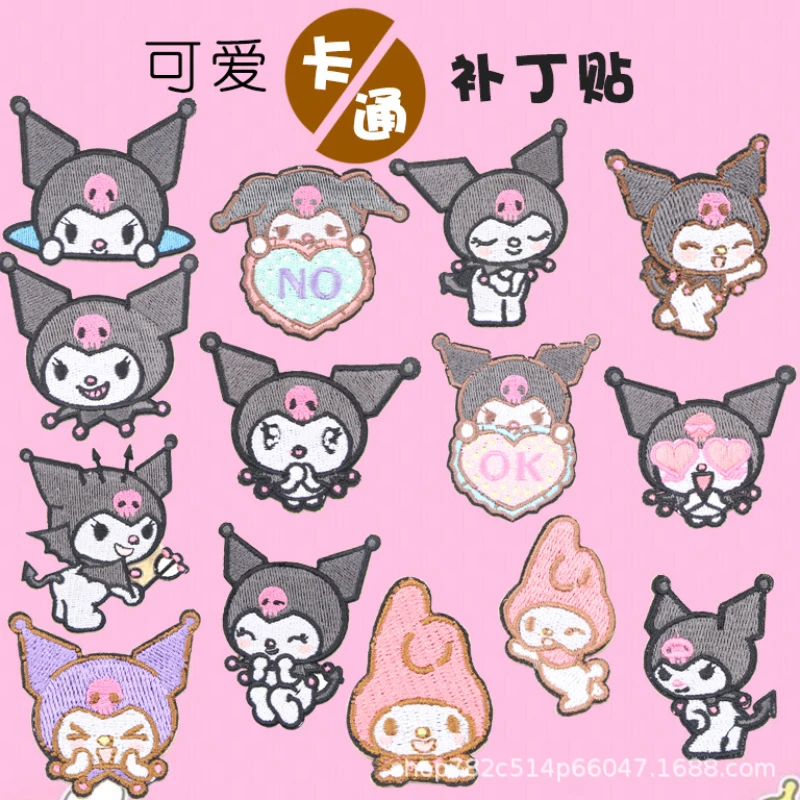 Sanrio милые Мультяшные термоклейкие патчи с вышивкой для одежды, DIY Одежда, термоклейкие детские джинсы, шляпа, аппликации
Sanrio милые Мультяшные термоклейкие патчи с вышивкой для одежды, DIY Одежда, термоклейкие детские джинсы, шляпа, аппликации