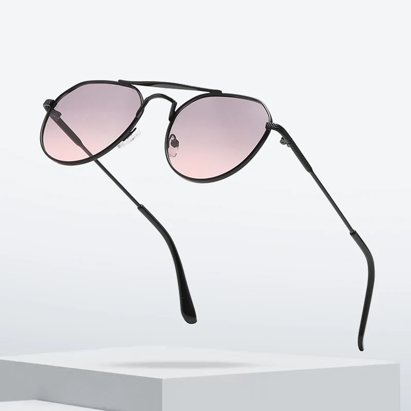 Dropshipping Retro Double Bridges Luxury Women Pilot Sunglasses Fashion Gradient Eyewear Trending Sun Glasses Men Shades
Dropshipping Retro Double Bridges Luxury Women Pilot Sunglasses Fashion Gradient Eyewear Trending Sun Glasses Men Shades