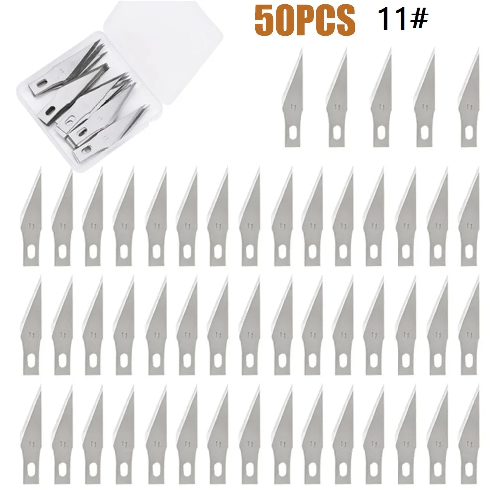 25/50/100PCS Metal Scalpel Pocket Knife Multitool Engraving Blades Wood Carving Knife Blade Replacement Sculpture Cutting
25/50/100PCS Metal Scalpel Pocket Knife Multitool Engraving Blades Wood Carving Knife Blade Replacement Sculpture Cutting