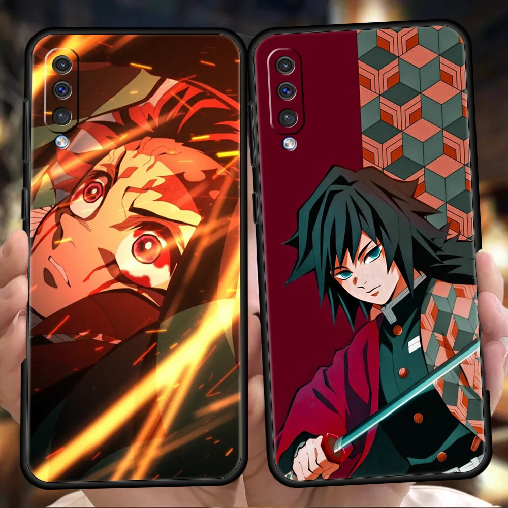 Demon Slayer Phone Case For Samsung Galaxy A53 A73 A33 A23 A13 A12 A22 A02 A50 A70 A20 A10 A20S 5G Black Silicone Cover Fundas
Demon Slayer Phone Case For Samsung Galaxy A53 A73 A33 A23 A13 A12 A22 A02 A50 A70 A20 A10 A20S 5G Black Silicone Cover Fundas