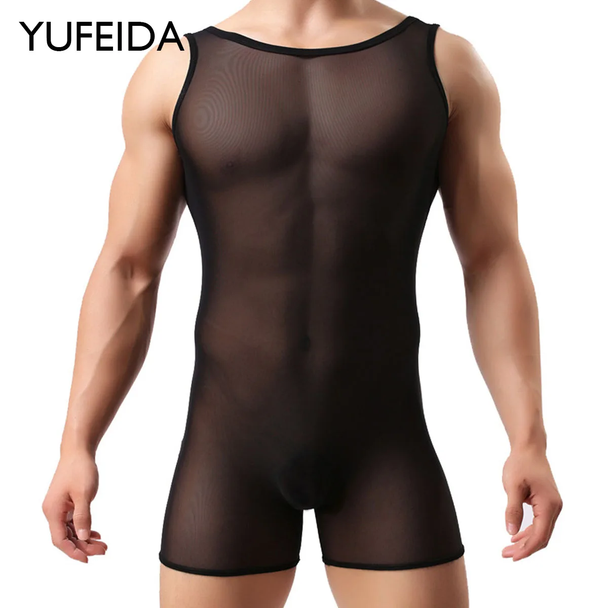 YUFEIDA Mens Leotard Wrestling Singlet Bodysuit Sexy See-through Sheer Mesh Jumpsuits Male Sleeveless Vest Bulge Pouch Bodysuits
YUFEIDA Mens Leotard Wrestling Singlet Bodysuit Sexy See-through Sheer Mesh Jumpsuits Male Sleeveless Vest Bulge Pouch Bodysuits