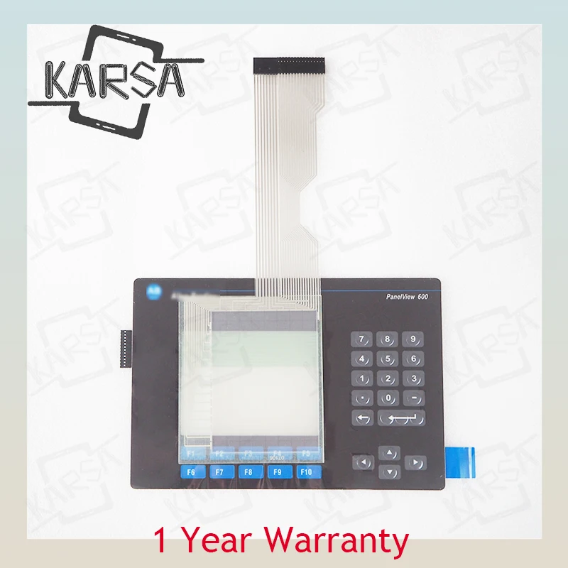 New For AB Panel View 600 2711-B6C1 2711-B6C1L1 2711-B6C20 2711-B6C20L1 Touch screen with Membrane keypad keyboard
New For AB Panel View 600 2711-B6C1 2711-B6C1L1 2711-B6C20 2711-B6C20L1 Touch screen with Membrane keypad keyboard