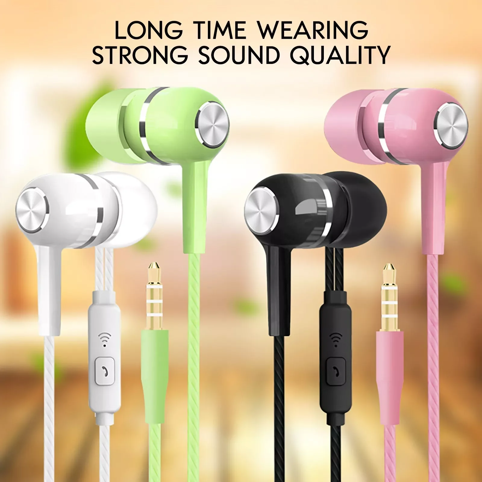New Design S12 Sports Universal Subwoofer In-Ear Wire-Controlled Microphone Headset Earphones Accessories Dropshiping
New Design S12 Sports Universal Subwoofer In-Ear Wire-Controlled Microphone Headset Earphones Accessories Dropshiping