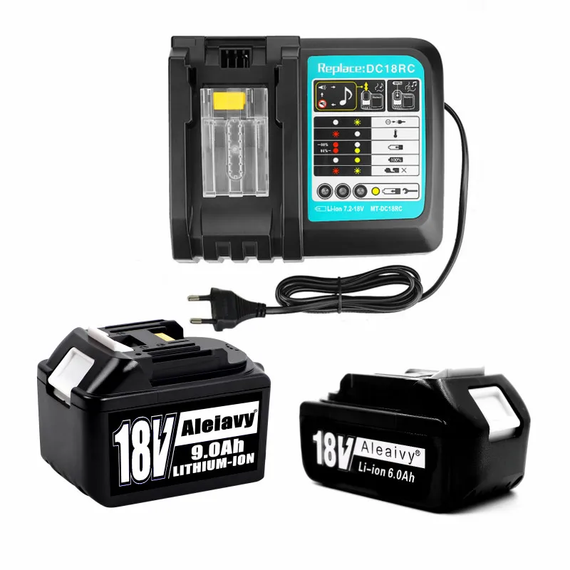 18V 9Ah BL1860B Rechargeable Battery 9000mah Lithium-ion Battery Replacement Battery for MAKITA BL1880 BL1860 BL1850 BL1860B L70
18V 9Ah BL1860B Rechargeable Battery 9000mah Lithium-ion Battery Replacement Battery for MAKITA BL1880 BL1860 BL1850 BL1860B L70