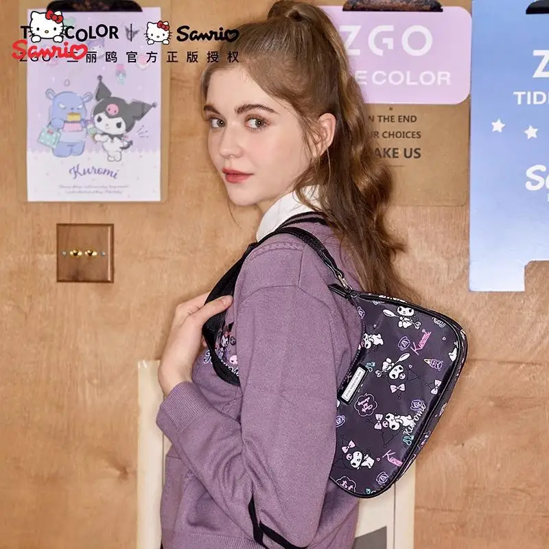 Kawaii Sanrios аксессуары Cinnamoroll Kuromi My Melody мультфильм милые девушки сумка на плечо Y2K Спайс для девочек Сумочка Детский подарок
Kawaii Sanrios аксессуары Cinnamoroll Kuromi My Melody мультфильм милые девушки сумка на плечо Y2K Спайс для девочек Сумочка Детский подарок