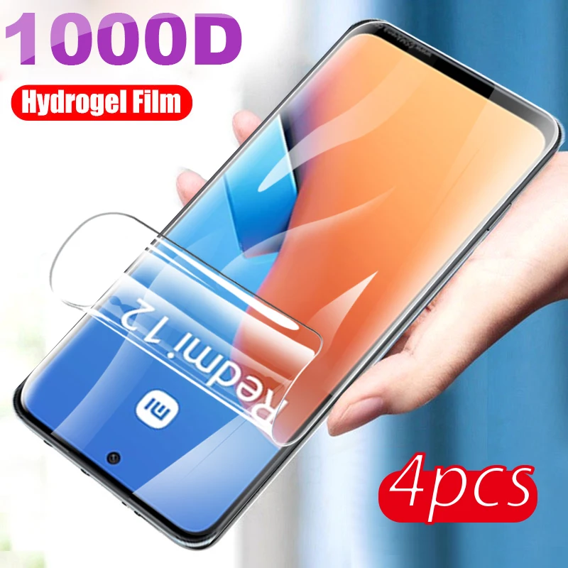 4Pcs Hydrogel Film Screen Protector For Xiaomi Redmi 12 4G Screen Protectors On Redmy 12 Redmi12 6.79inches Not Tempered glass
4Pcs Hydrogel Film Screen Protector For Xiaomi Redmi 12 4G Screen Protectors On Redmy 12 Redmi12 6.79inches Not Tempered glass