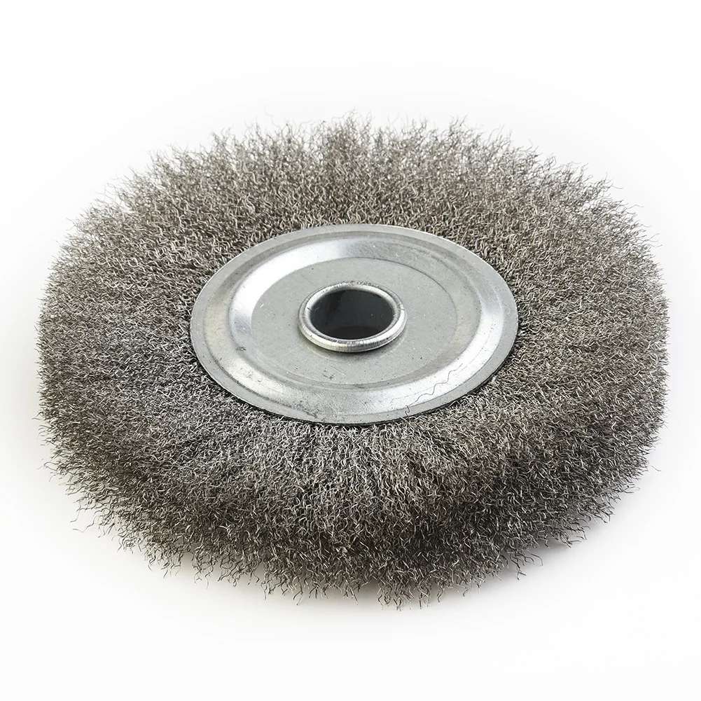 5inch 125mm Crimped Wheel Brush 1pc Bench Grinder Polishing Portable Removal Replace Stainless Steel Tools Wire
5inch 125mm Crimped Wheel Brush 1pc Bench Grinder Polishing Portable Removal Replace Stainless Steel Tools Wire