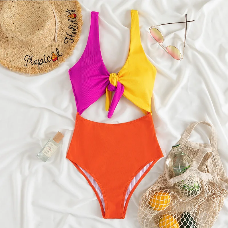 2022 One Piece Swimsuit Women Bowknot Swimwear Female Sexy Bathing Suit Padded Beachwear Swimming Summer Beachwear
2022 One Piece Swimsuit Women Bowknot Swimwear Female Sexy Bathing Suit Padded Beachwear Swimming Summer Beachwear