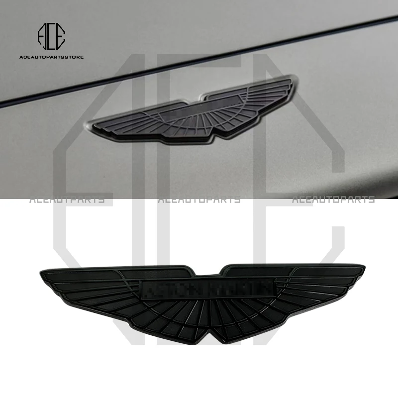 

Стильные высококачественные наклейки на корпус для Aston Martin DBX 707 с черным логотипом, значок на крыло спереди и сзади
