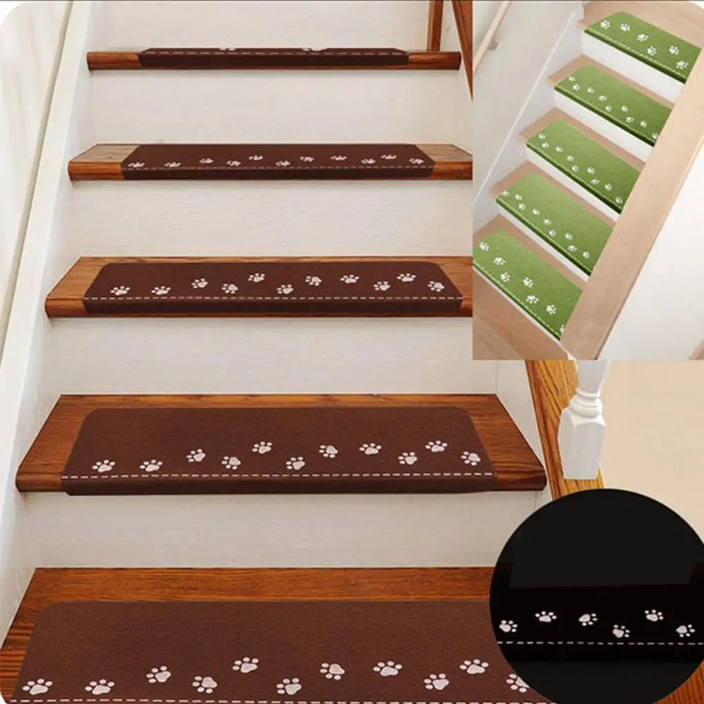 Convenience Indoor Luminous Stair Mat Cartoon Self-adhesive Carpet Safety Non-Slip Mute Bear's Footprint Non-Slip Floor Mats
Convenience Indoor Luminous Stair Mat Cartoon Self-adhesive Carpet Safety Non-Slip Mute Bear's Footprint Non-Slip Floor Mats