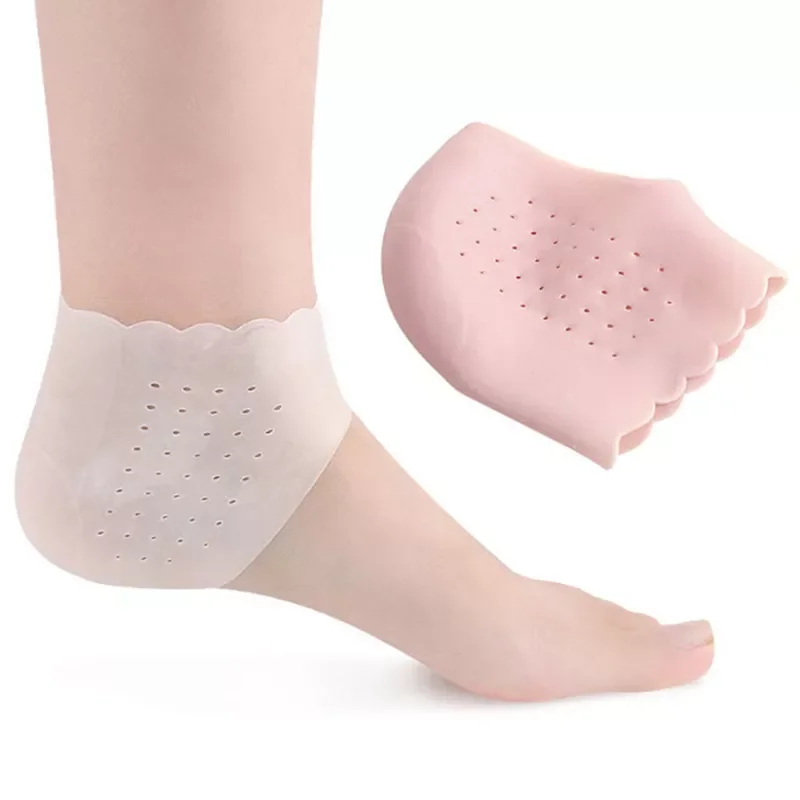 1 Pair Soft Silicone Foot Chapped Care Tool Moisturizing Gel Heel Socks Cracked Skin Foot Heel Protective Cover
1 Pair Soft Silicone Foot Chapped Care Tool Moisturizing Gel Heel Socks Cracked Skin Foot Heel Protective Cover