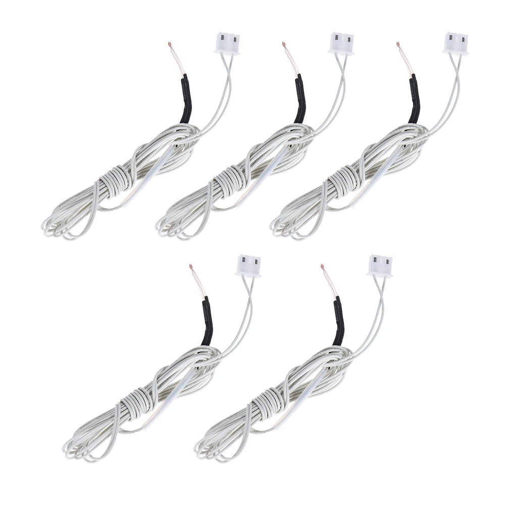 NTC Pre-wired Thermistor Most 3D Printers Heat Bed & Extruder. 100K Ohm Temperature Sensor. 2P Terminal for Connecting.gadget
NTC Pre-wired Thermistor Most 3D Printers Heat Bed & Extruder. 100K Ohm Temperature Sensor. 2P Terminal for Connecting.gadget