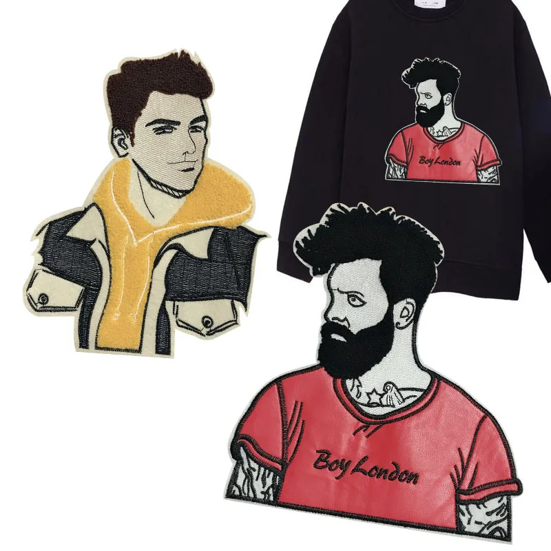 New Cartoon Character Embroidery Patches on Clothing Iron on Transfers for Clothing Leather Letters DIY Clothes Coat Repair
New Cartoon Character Embroidery Patches on Clothing Iron on Transfers for Clothing Leather Letters DIY Clothes Coat Repair