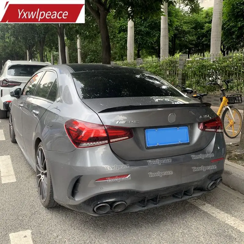 For Mercedes-Benz W177 Spoiler 2019 20 21 22 W177 A Class A180 A200 A35L ABS Plastic Car Tail Box Trim Color Rear Trunk Spoiler
For Mercedes-Benz W177 Spoiler 2019 20 21 22 W177 A Class A180 A200 A35L ABS Plastic Car Tail Box Trim Color Rear Trunk Spoiler