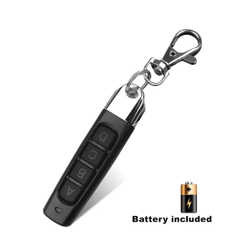 433MHZ Remote Control 4 Channe Garage Gate Door Opener Remote Control Duplicator Clone Cloning Code Car Key Wireless Remote
433MHZ Remote Control 4 Channe Garage Gate Door Opener Remote Control Duplicator Clone Cloning Code Car Key Wireless Remote