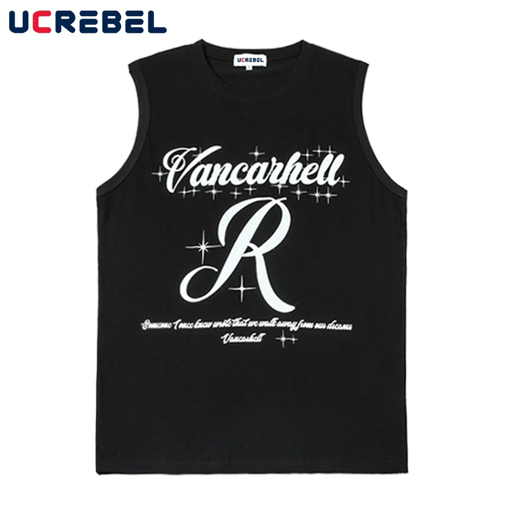 Letter Print Sports Vest Mens Summer Streetwear Loose Sleeveless Vest High Street Simple Top Cotton Tank Men
Letter Print Sports Vest Mens Summer Streetwear Loose Sleeveless Vest High Street Simple Top Cotton Tank Men