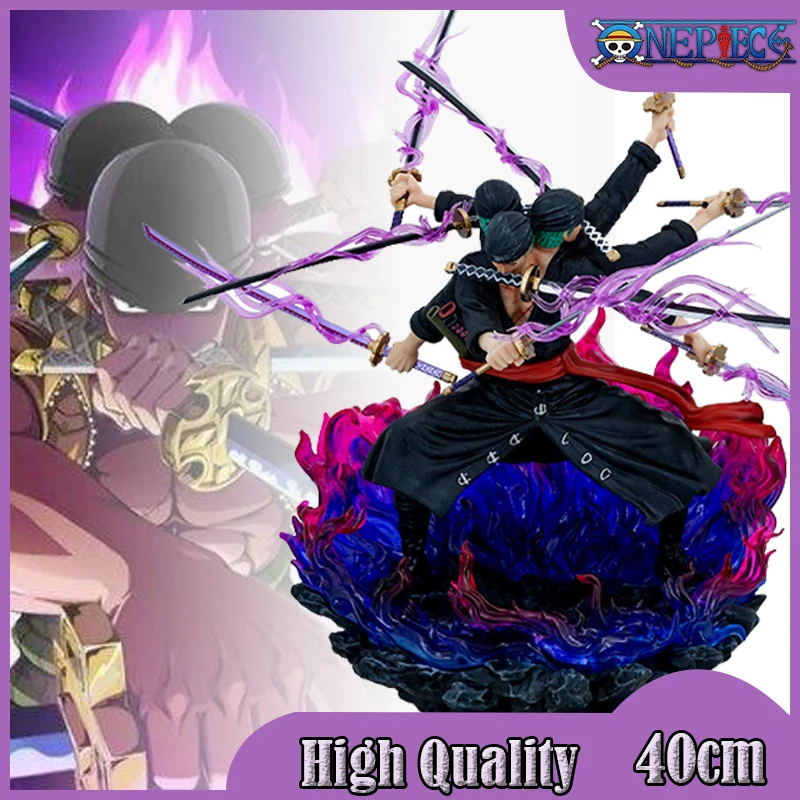40cm one-piece piece Lolo Noa Zorro animated character Enmawano Country three-head six-arm Pvc statue model collection toy gift
40cm one-piece piece Lolo Noa Zorro animated character Enmawano Country three-head six-arm Pvc statue model collection toy gift