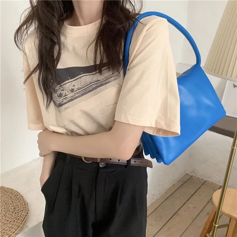 Macaron Color Organ Bag Axillary Package Versatile Soft Multi-layer Ladies Baguette Bag Pure Color Ins Niche Design Summer
Macaron Color Organ Bag Axillary Package Versatile Soft Multi-layer Ladies Baguette Bag Pure Color Ins Niche Design Summer