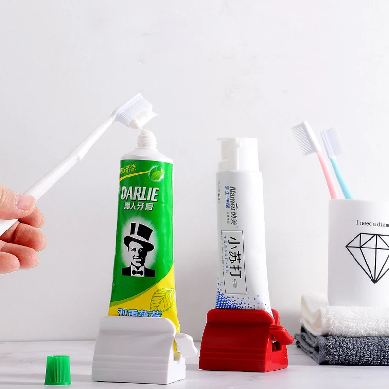 Facial cleanser Toothpaste Squeeze Clip-on Household Toothpaste Device Lazy Toothpaste Tube Squeezer Press Bathroom Supplies
Facial cleanser Toothpaste Squeeze Clip-on Household Toothpaste Device Lazy Toothpaste Tube Squeezer Press Bathroom Supplies