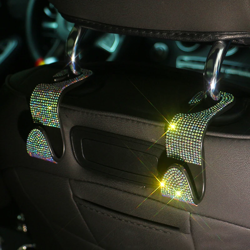 Newly Style Car Seat Back Hidden Hook Bling Bling Diamond Hanger Auto Back Universal Headrest Mount Storage Holder Accessories
Newly Style Car Seat Back Hidden Hook Bling Bling Diamond Hanger Auto Back Universal Headrest Mount Storage Holder Accessories