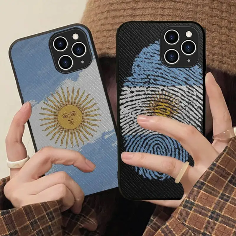 Argentina Flag Phone Case Hard Leather Case for iPhone 11 12 13 Mini Pro Max 8 7 Plus SE 2020 X XR XS Coque
Argentina Flag Phone Case Hard Leather Case for iPhone 11 12 13 Mini Pro Max 8 7 Plus SE 2020 X XR XS Coque