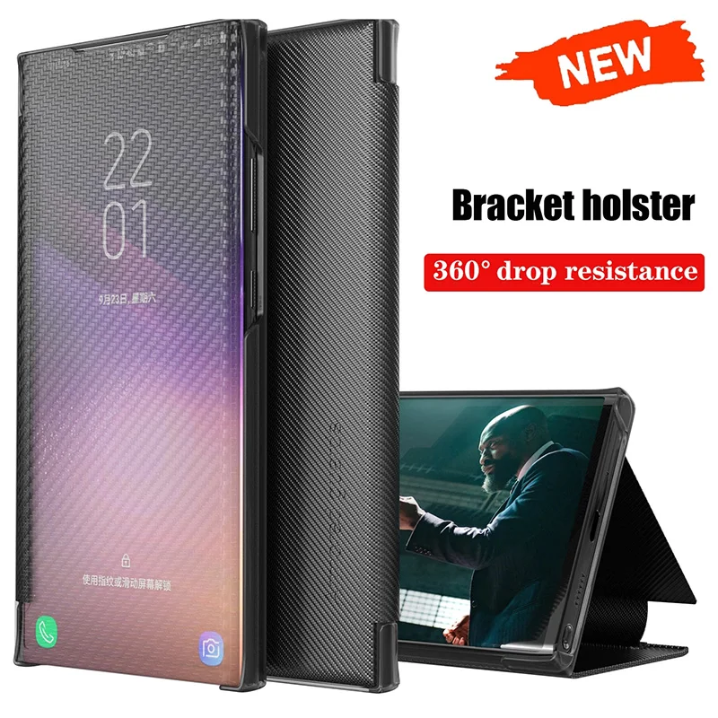 Smart Mirror Flip Case for Samsung Galaxy S21 S20 S10 S9 S8 Plus Note20 10 9 8 Ultra A51 A50 A12 A71 A32 A52 Carbon Leather Case
Smart Mirror Flip Case for Samsung Galaxy S21 S20 S10 S9 S8 Plus Note20 10 9 8 Ultra A51 A50 A12 A71 A32 A52 Carbon Leather Case