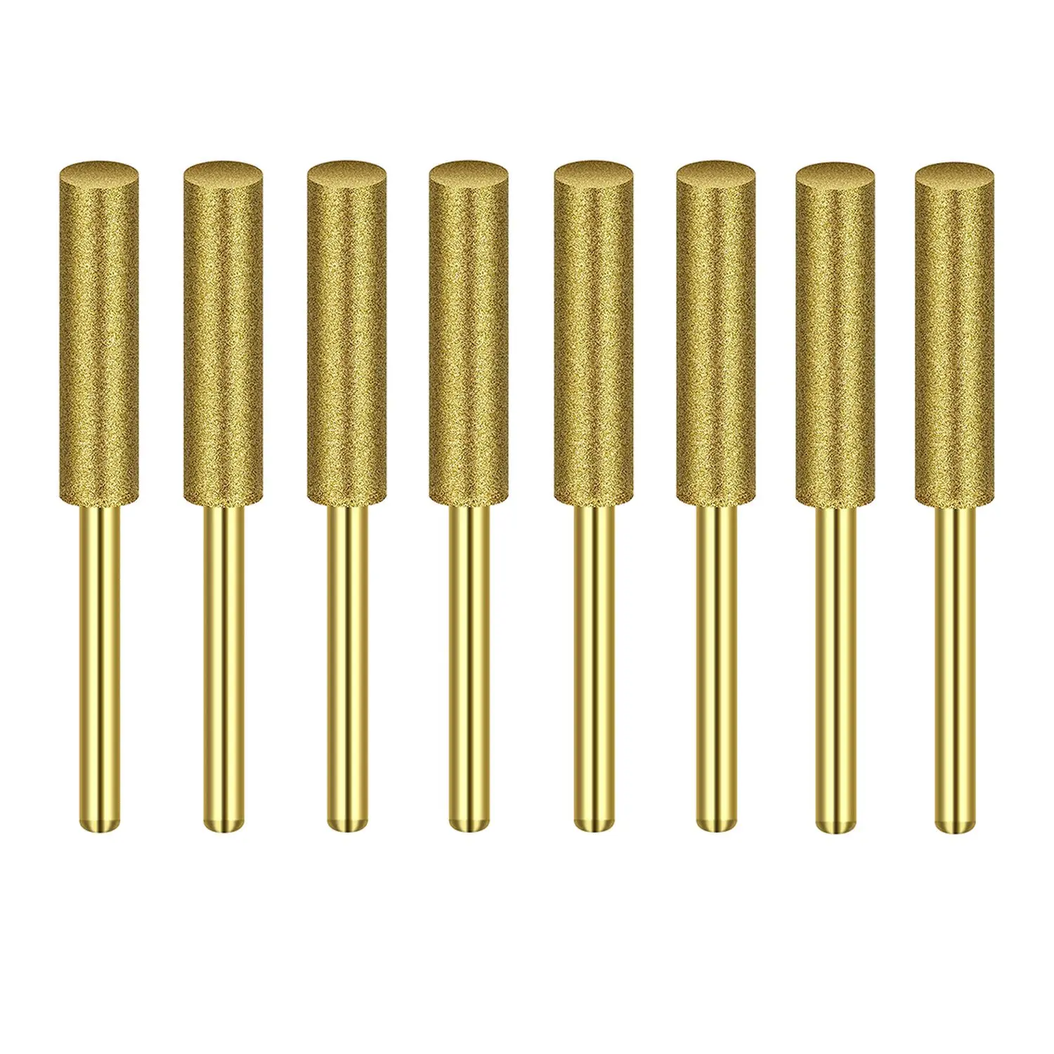 8Pcs High Hardness Diamond Chainsaw Sharpener-Stone File Diamond Sharpening Wheels Chainsaw File(3/16 Inch 4.8mm) 
8Pcs High Hardness Diamond Chainsaw Sharpener-Stone File Diamond Sharpening Wheels Chainsaw File(3/16 Inch 4.8mm)