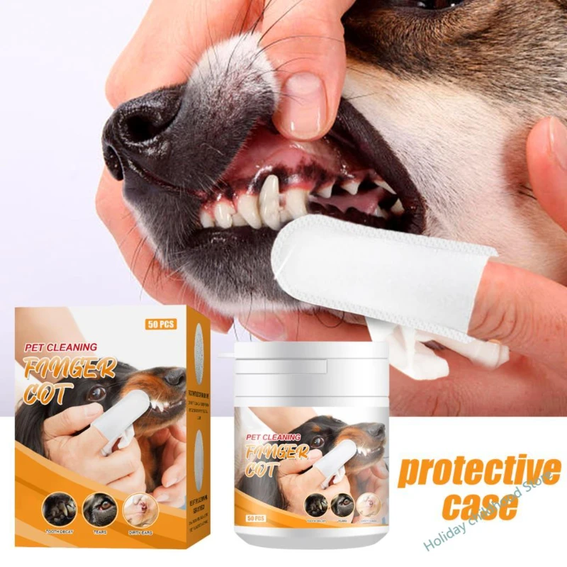 50PCS Pet Tooth Wipes Cotton Non-woven Finger Wipes Healthy Oral Care Supplies for Cat Dog BrushCat Cleaning
50PCS Pet Tooth Wipes Cotton Non-woven Finger Wipes Healthy Oral Care Supplies for Cat Dog BrushCat Cleaning