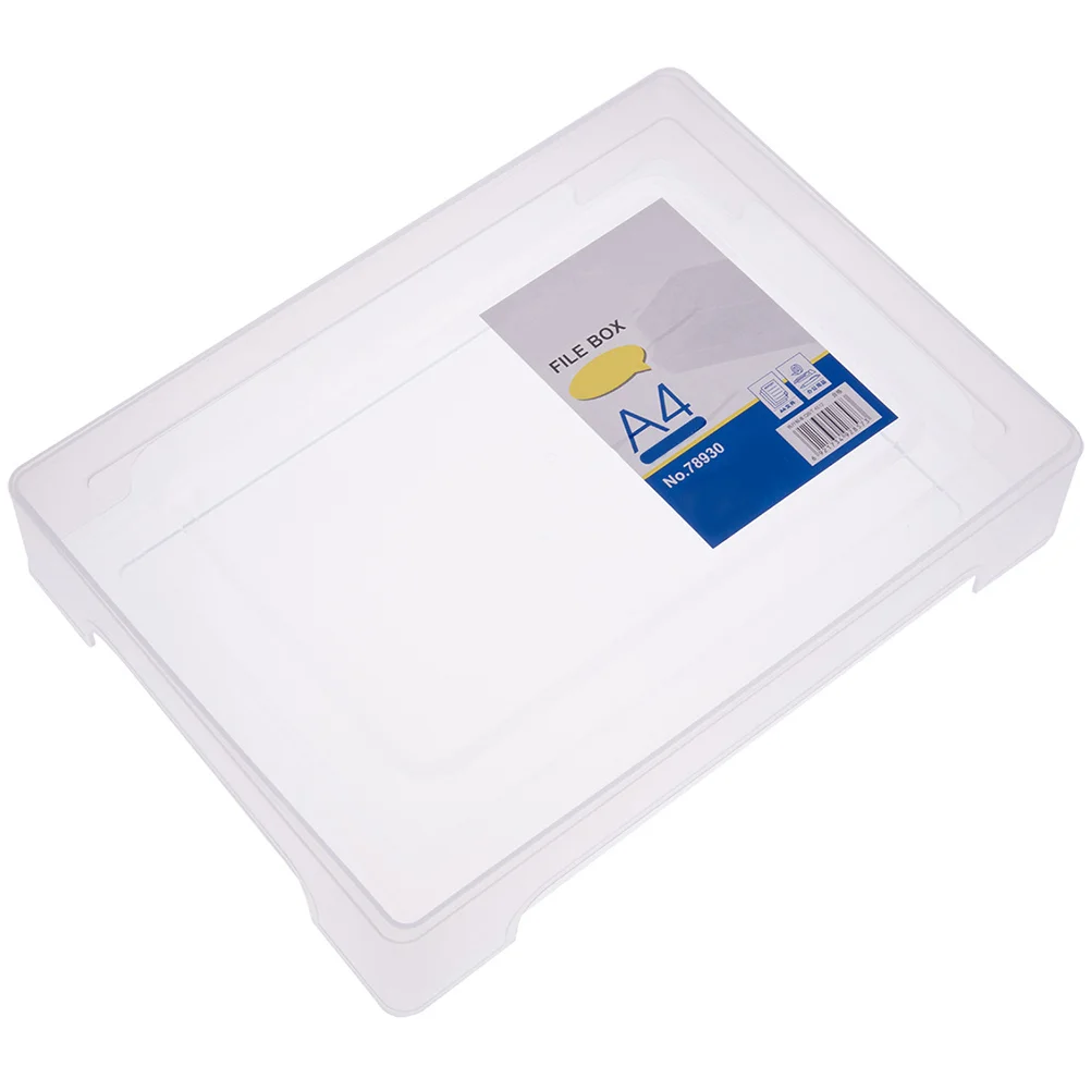 A4 File Box Transparent Plastic File Box Folder Documents Box Document Organizer Paper File Folder Paper Folder
A4 File Box Transparent Plastic File Box Folder Documents Box Document Organizer Paper File Folder Paper Folder