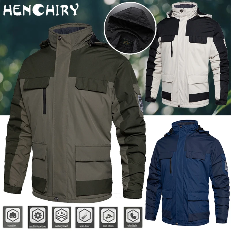 Outdoor Windproof Jacket Military Tactical Jacket 2022 Men's Jacket High Quality Sports Casual Plus Size Couple Suit 8XL
Outdoor Windproof Jacket Military Tactical Jacket 2022 Men's Jacket High Quality Sports Casual Plus Size Couple Suit 8XL