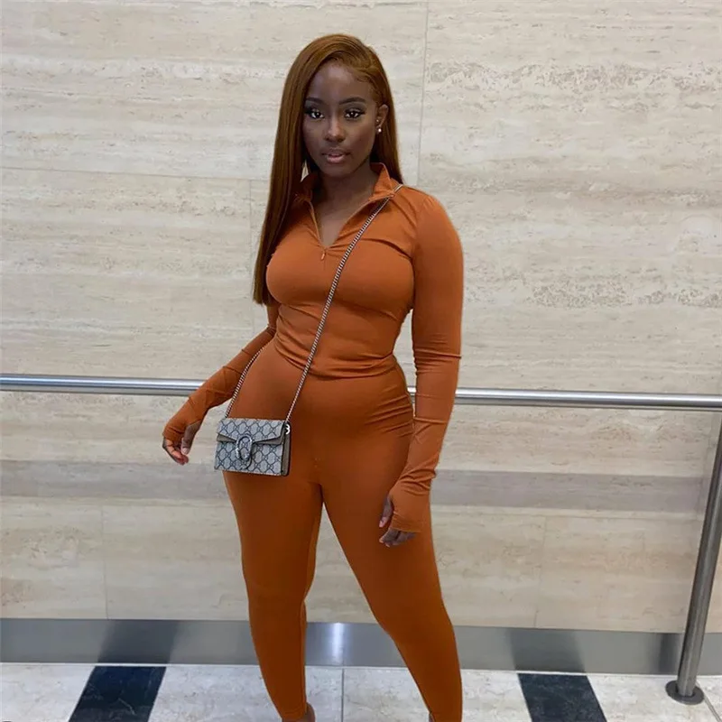 Hot Solid Slim Two Piece Set Women Fitness Suit Long Sleeve Crop Top Stretch Pants Sets Matching Female Streetwear Outfits New
Hot Solid Slim Two Piece Set Women Fitness Suit Long Sleeve Crop Top Stretch Pants Sets Matching Female Streetwear Outfits New