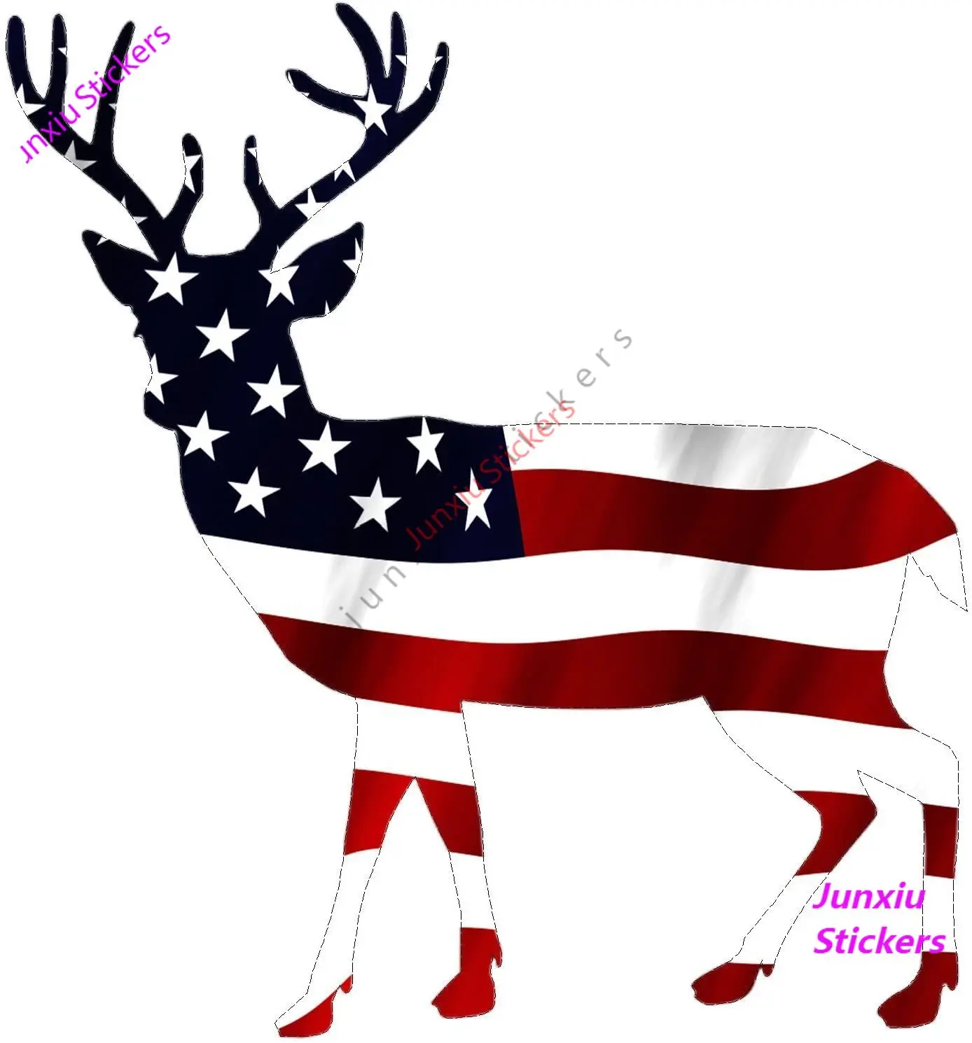 Rogue River Tactical Deer Hunter Buck Decal Sticker Silhouette American Flag USA Large Patriotic Decal Auto Bumper Vinyl Sticker
Rogue River Tactical Deer Hunter Buck Decal Sticker Silhouette American Flag USA Large Patriotic Decal Auto Bumper Vinyl Sticker