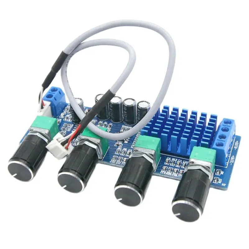 XH-M577 Digital Power Amplifier TPA3116D2 Audio Amplifier High-power Tone Board Operational Amplifier 12-24V
XH-M577 Digital Power Amplifier TPA3116D2 Audio Amplifier High-power Tone Board Operational Amplifier 12-24V