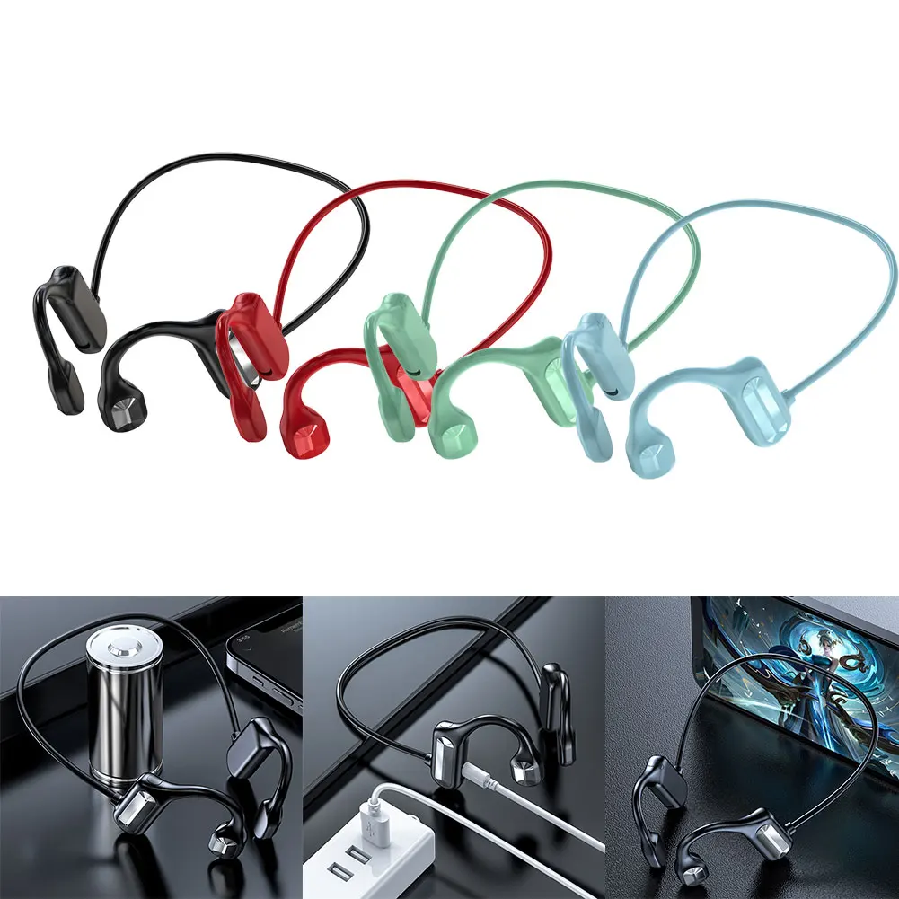 BL09 Wireless Headset Bluetooth5.0 Bone Conducting Audio Equipment Outdoor Sport 8 Hours Play & Magnetic Charging
BL09 Wireless Headset Bluetooth5.0 Bone Conducting Audio Equipment Outdoor Sport 8 Hours Play & Magnetic Charging