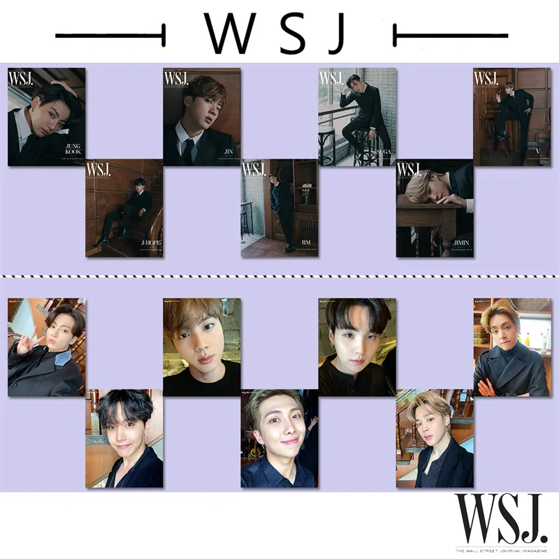 7 шт./компл. Kpop Bangtan Boys Lomo Card новый журнал WSJ фото печать открыток постер картина оптовая продажа Поклонники подарки коллекция
7 шт./компл. Kpop Bangtan Boys Lomo Card новый журнал WSJ фото печать открыток постер картина оптовая продажа Поклонники подарки коллекция