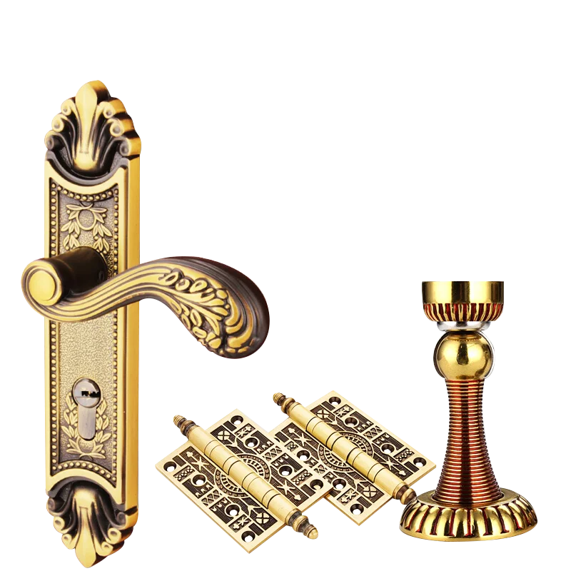 SELECT KING GUARD European type classical brass material rose golden cylindrical handle door lock for home
SELECT KING GUARD European type classical brass material rose golden cylindrical handle door lock for home