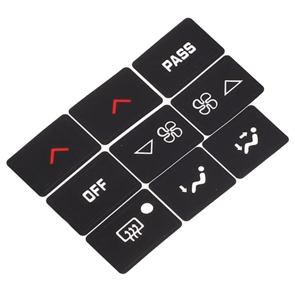 Interior Sticker Repair 1pc A/C Black Button Climate Control Decal Sticker High Grade Vinyl Useful High Quality
Interior Sticker Repair 1pc A/C Black Button Climate Control Decal Sticker High Grade Vinyl Useful High Quality