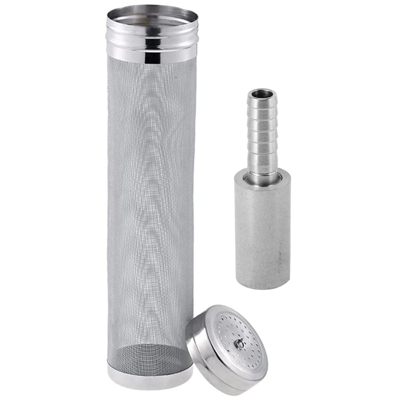 0.5 Diffusion Stone With Beer Dry Hopper Filter,300 Micrometre Mesh Stainless Steel Hop Strainer Cartridge
0.5 Diffusion Stone With Beer Dry Hopper Filter,300 Micrometre Mesh Stainless Steel Hop Strainer Cartridge