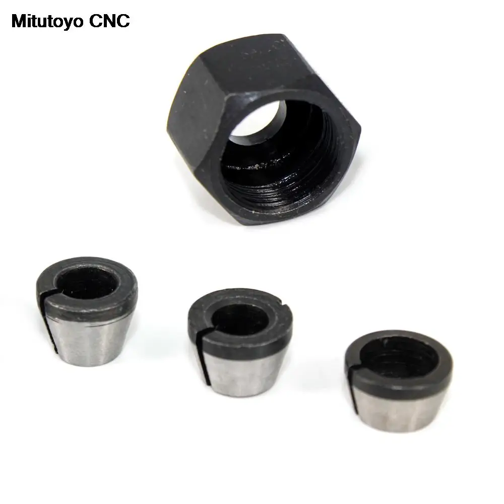 2pc/set 6 6.35 8mm Collet Chuck With Nut Engraving Trimming Machine Electric Router Milling Cutter Accessories Woodworking Tools
2pc/set 6 6.35 8mm Collet Chuck With Nut Engraving Trimming Machine Electric Router Milling Cutter Accessories Woodworking Tools