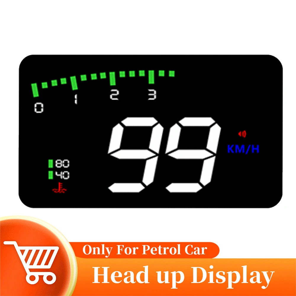 Дисплей Автомобильный HUD EOBD OBD2, измеритель скорости, температуры воды, об/мин, с сигнализацией скорости, проектор лобового стекла
Дисплей Автомобильный HUD EOBD OBD2, измеритель скорости, температуры воды, об/мин, с сигнализацией скорости, проектор лобового стекла