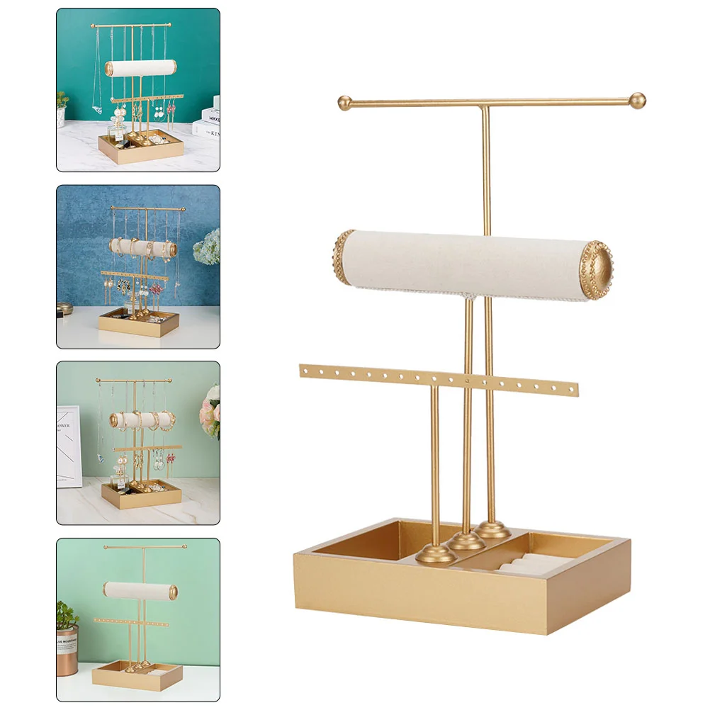 1Pc Ring Dish Plate Watch Display Bar Vanity Bangle Stand Rings Shelf Holder 3 Tier Necklace Stand Bracelet Hanger
1Pc Ring Dish Plate Watch Display Bar Vanity Bangle Stand Rings Shelf Holder 3 Tier Necklace Stand Bracelet Hanger