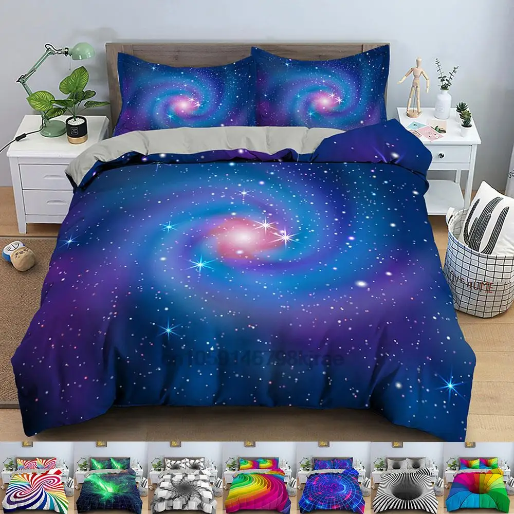 Psychedelic 3D Duvet Cover Snug Twin Bedding Set Luxury Quilt Cover With Zipper Closure Queen Size Popular Comforter Sets
Psychedelic 3D Duvet Cover Snug Twin Bedding Set Luxury Quilt Cover With Zipper Closure Queen Size Popular Comforter Sets