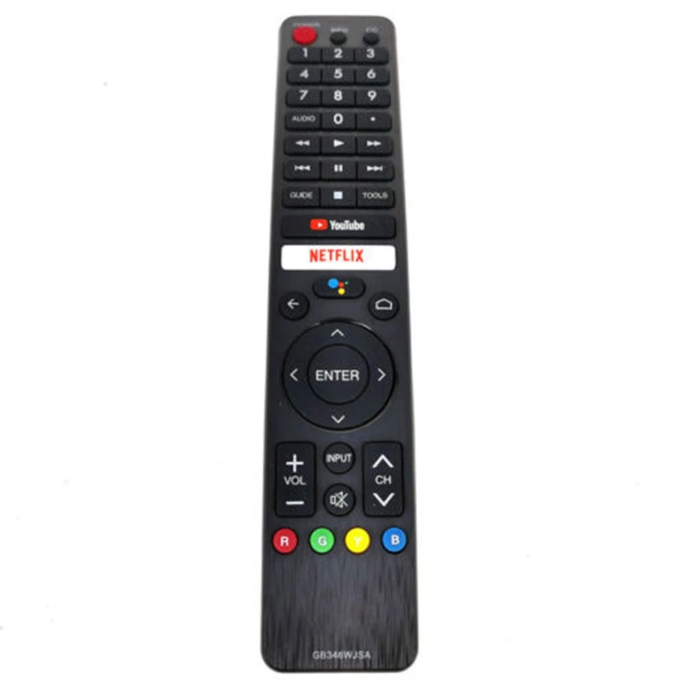 GB346WJSA TV Remote Control Voice Remote Control for Sharp Smart TV with Bluetooth Pairing Google Voice Assistant
GB346WJSA TV Remote Control Voice Remote Control for Sharp Smart TV with Bluetooth Pairing Google Voice Assistant