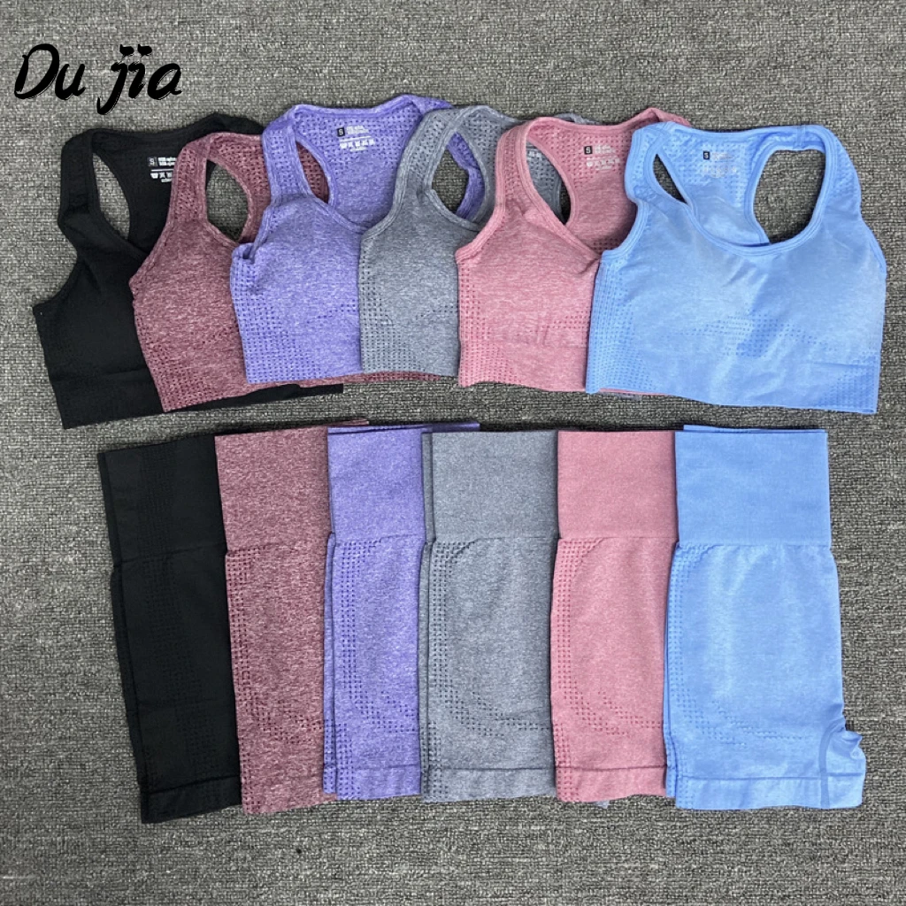 2 Piece Sports Suits Seamless Yoga Set Fitness Clothing Sportswear Workout Clothes For Women Gym Leggings+Padded Sports Bra
2 Piece Sports Suits Seamless Yoga Set Fitness Clothing Sportswear Workout Clothes For Women Gym Leggings+Padded Sports Bra